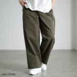 カーキ | 大きいサイズ レディース パンツ | GOLDJAPAN 大きいサイズ専門店