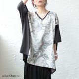チャコール | 大きいサイズ レディース チュニック | GOLDJAPAN　大きいサイズ専門店