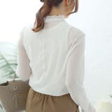 オフホワイト | 大きいサイズ レディース トップス | GOLDJAPAN　大きいサイズ専門店