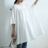 オフホワイト | 大きいサイズ レディース チュニック | GOLDJAPAN　大きいサイズ専門店