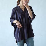 ネイビー | 大きいサイズレディース トップス カットソー | GOLDJAPAN 大きいサイズ専門店