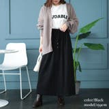 ブラック | 大きいサイズレディース ボトムス スカート | GOLDJAPAN　大きいサイズ専門店