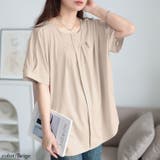 ベージュ | 大きいサイズ レディース トップス | GOLDJAPAN　大きいサイズ専門店