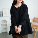 ブラック | 大きいサイズ レディース チュニック | GOLDJAPAN　大きいサイズ専門店