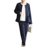 ネイビー | 大きいサイズ レディース スーツ | GOLDJAPAN　大きいサイズ専門店