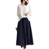 ホワイト×ネイビー | 大きいサイズ レディース ワンピース | GOLDJAPAN　大きいサイズ専門店