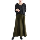 カーキ | 大きいサイズ レディース ワンピース | GOLDJAPAN　大きいサイズ専門店