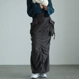 グレー | 大きいサイズレディース スカート ボトムス | GOLDJAPAN　大きいサイズ専門店