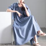 ブルー | 大きいサイズ レディース ワンピース | GOLDJAPAN 大きいサイズ専門店