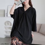 ブラック | 大きいサイズ レディース チュニック | GOLDJAPAN 大きいサイズ専門店