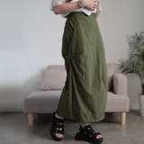 カーキ | 大きいサイズ レディース スカート | GOLDJAPAN　大きいサイズ専門店