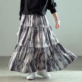 グレー | 大きいサイズ レディース スカート | GOLDJAPAN 大きいサイズ専門店