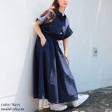 ネイビー | 大きいサイズ レディース ワンピース | GOLDJAPAN 大きいサイズ専門店