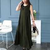 カーキ | 大きいサイズ レディース ワンピース | GOLDJAPAN　大きいサイズ専門店