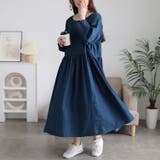 ネイビー | 大きいサイズ レディース ワンピース | GOLDJAPAN　大きいサイズ専門店