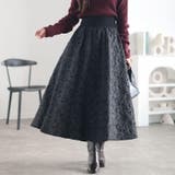 ブラック | 大きいサイズレディース ボトムス スカート | GOLDJAPAN　大きいサイズ専門店