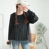 ブラック | 大きいサイズ レディース トップス | GOLDJAPAN 大きいサイズ専門店