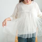 オフホワイト | 大きいサイズ レディース トップス | GOLDJAPAN 大きいサイズ専門店