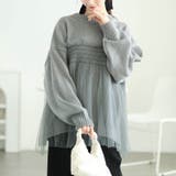 グレー | 大きいサイズ レディース トップス | GOLDJAPAN　大きいサイズ専門店