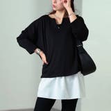 ブラック | 大きいサイズ レディース トップス | GOLDJAPAN　大きいサイズ専門店