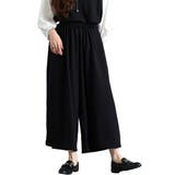 ブラック | 大きいサイズ レディース ボトムス | GOLDJAPAN　大きいサイズ専門店