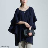 ネイビー | 大きいサイズ レディース チュニック | GOLDJAPAN 大きいサイズ専門店