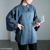 グレーブルー | 大きいサイズレディース トップス シャツ | GOLDJAPAN　大きいサイズ専門店