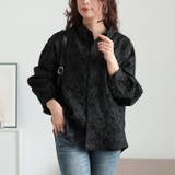 ブラック | 大きいサイズレディース トップス シャツ | GOLDJAPAN 大きいサイズ専門店