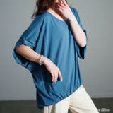 ブルー | 大きいサイズ レディース トップス | GOLDJAPAN　大きいサイズ専門店