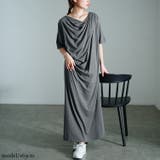 チャコール | 大きいサイズ レディース ワンピース | GOLDJAPAN 大きいサイズ専門店