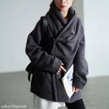 チャコール | 大きいサイズ レディース アウター | GOLDJAPAN 大きいサイズ専門店