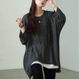 チャコール | 大きいサイズ レディース チュニック | GOLDJAPAN　大きいサイズ専門店