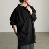 ブラック | 大きいサイズ レディース チュニック | GOLDJAPAN　大きいサイズ専門店