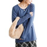 ブルー | 大きいサイズ レディース トップス | GOLDJAPAN　大きいサイズ専門店