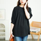 ブラック | 大きいサイズ レディース トップス | GOLDJAPAN 大きいサイズ専門店