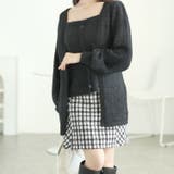 ブラック×ホワイト | 大きいサイズ レディース スカート | GOLDJAPAN　大きいサイズ専門店