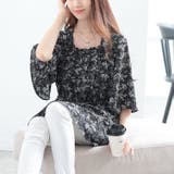 ブラック | 大きいサイズ レディース チュニック | GOLDJAPAN　大きいサイズ専門店