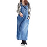 サックス | 大きいサイズ レディース ワンピース | GOLDJAPAN　大きいサイズ専門店