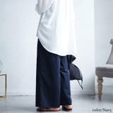 ネイビー | 大きいサイズ レディース ボトムス | GOLDJAPAN　大きいサイズ専門店