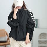 ブラック | 大きいサイズレディース アウター ブルゾン | GOLDJAPAN　大きいサイズ専門店