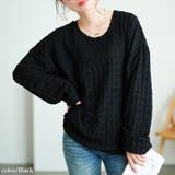 ブラック | 大きいサイズレディース トップス カットソー | GOLDJAPAN　大きいサイズ専門店