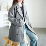 杢グレー | 大きいサイズ レディース アウター | GOLDJAPAN　大きいサイズ専門店