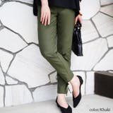 カーキ | 大きいサイズ レディース パンツ | GOLDJAPAN　大きいサイズ専門店