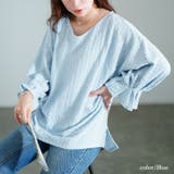 ブルー | 大きいサイズ レディース トップス | GOLDJAPAN　大きいサイズ専門店