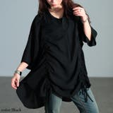 ブラック | 大きいサイズ レディース チュニック | GOLDJAPAN　大きいサイズ専門店