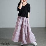 パープル | 大きいサイズ レディース ワンピース | GOLDJAPAN 大きいサイズ専門店