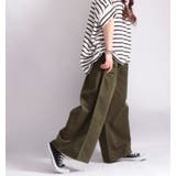 カーキ | 大きいサイズ レディース ボトムス | GOLDJAPAN　大きいサイズ専門店