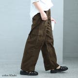 カーキ | 大きいサイズ レディース ボトムス | GOLDJAPAN　大きいサイズ専門店