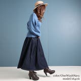 ワンウォッシュネイビー | 大きいサイズ レディース ボトムス | GOLDJAPAN 大きいサイズ専門店