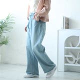 ライトブルー | 大きいサイズ レディース ボトムス | GOLDJAPAN　大きいサイズ専門店